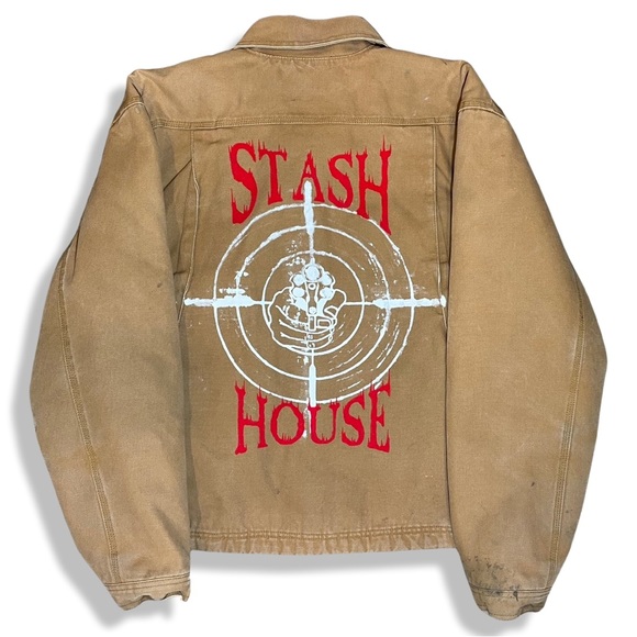 Dickies Other - STASHHOUSE Shooting Range UpCycled Dickies Blanket Lined Work Jacket